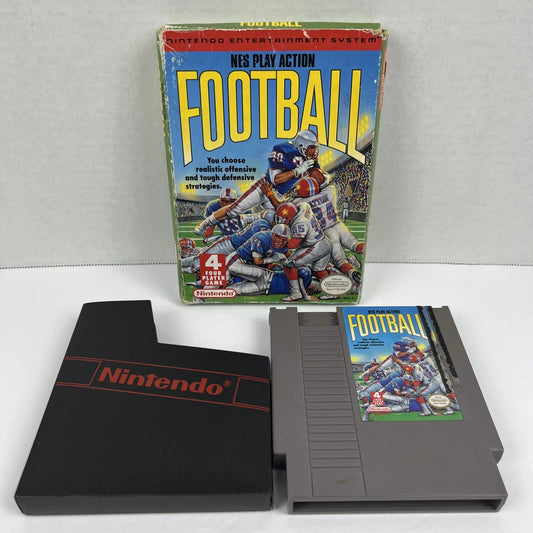 NES Play Action Football Nintendo Entertainment System Previous Blockbuster Rental