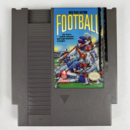 NES Play Action Football Nintendo Entertainment System Previous Blockbuster Rental