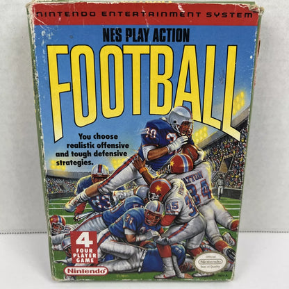 NES Play Action Football Nintendo Entertainment System Previous Blockbuster Rental