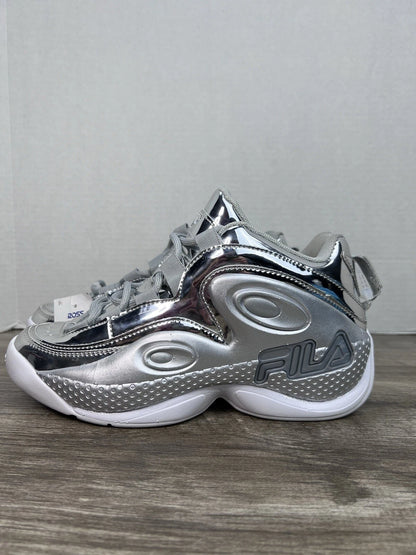 Fila Grant Hill 3 Silver Metallic 1BM01759-050 Men’s Size 6.5 Basketball Shoe