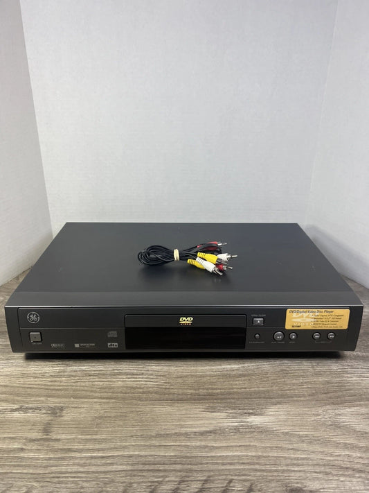 General Electric DVD Video Disc Player Model GE1106P - No Remote