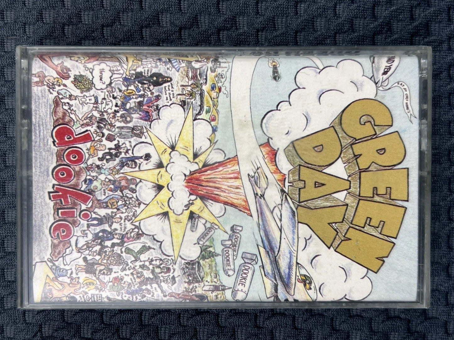 Green Day Dookie Blue Cassette Tape Alternative Punk Rock 1994