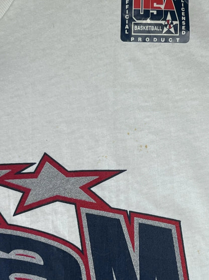 Vintage 90's USA Dream Team Olympic Basketball T-Shirt by Logo 7 NWT